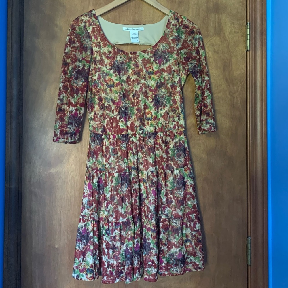 American Rag flower skater dress